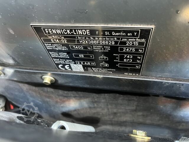 Elektro 3 Rad-Stapler Linde E14-02