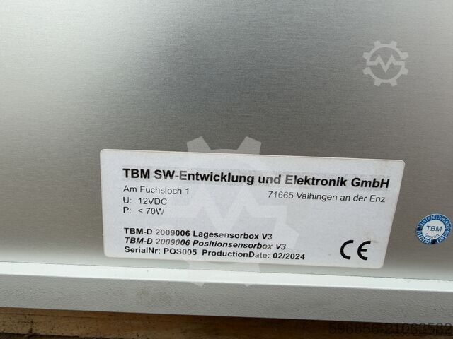 TBM-D Position Sensor Box V3 – 12V Measurement System | CE | 2024 TBM-D  Positionsensorbox V3 System pomiarowy 12V | CE | 2024
