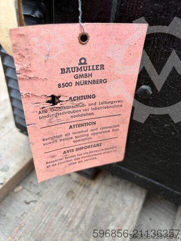 BAUMÜLLER Nürnberg GNA 132 MV motor, 12 kW, 400 V, 1260–4000 rpm Silnik BAUMÜLLER Nürnberg GNA 132 MV, 12 kW, 400 V, 1260–4000 obr/min