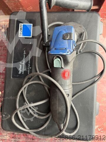 TRUMPF TruTool TKA 500 bevelling/chamfering machine for sheet metal 1400W with case TRUMPF TruTool TKA 500 fazowarka ukosowarka Do blach 1400W walizka