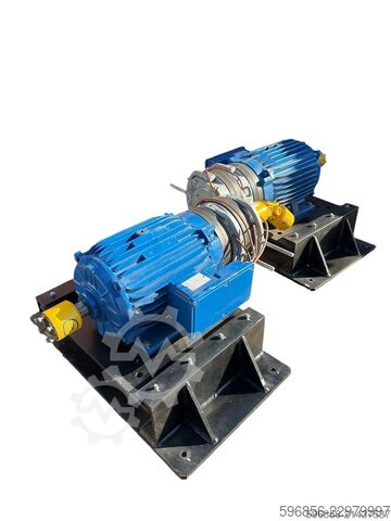 5.5 kW 400V electric motor with DC electromagnetic brake 150 Nm Silnik elektryczny 5.5 kW 400V hamulcem elektromagnetycznym DC 150 Nm