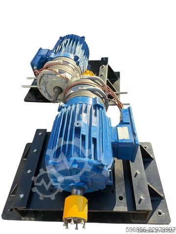 5.5 kW 400V electric motor with DC electromagnetic brake 150 Nm Silnik elektryczny 5.5 kW 400V hamulcem elektromagnetycznym DC 150 Nm