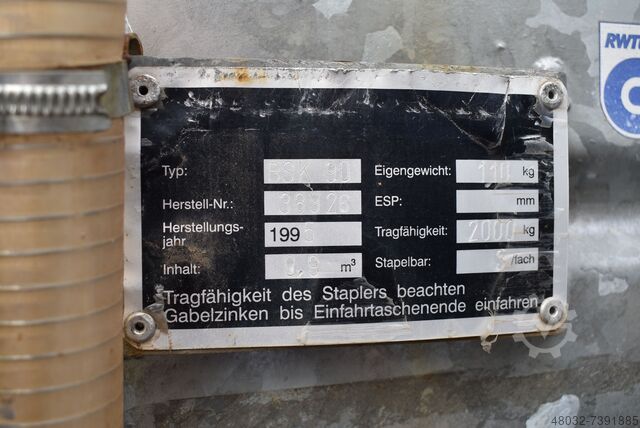 Chaff bucket BAUER BSK 90