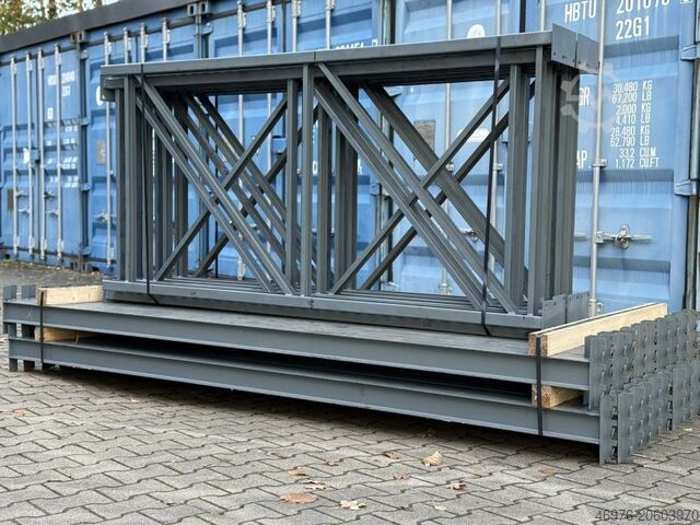 High-bay warehouse pallet racking system SLP / Regallänge: 21,64lfm. / Regalständer: 2.310 x 1.100 mm