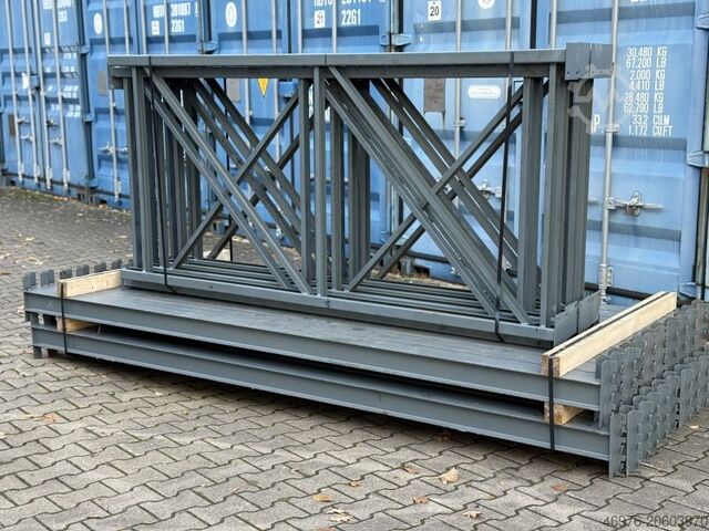 High-bay warehouse pallet racking system SLP / Regallänge: 21,64lfm. / Regalständer: 2.310 x 1.100 mm