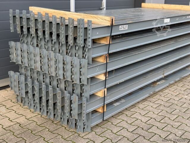 High-bay warehouse pallet racking system SLP / Regallänge: 21,64lfm. / Regalständer: 2.310 x 1.100 mm