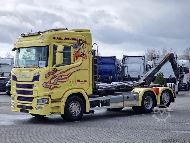 Hook arm system Scania R500 NGS 6x2*4 - HIAB Hooklift 21T - Retarder -...