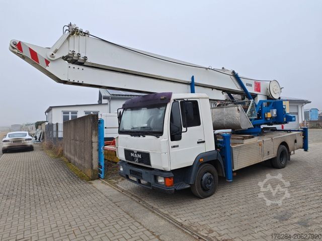 Truck-mounted crane van MAN Klaas K28/35 Meter*1500kg*Montagekran*SPS*