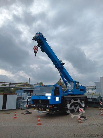 Truck mounted crane GROVE GMK 2035 Double Fly Jib 48 Meter  4*4