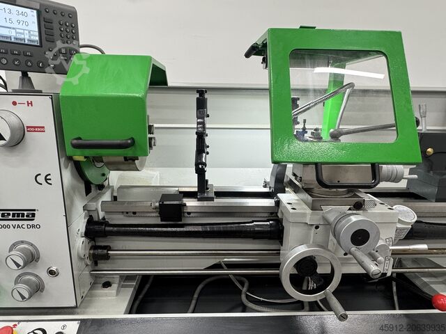 Lead/traction spindle lathe HUVEMA HU 360 x 1000 VAC DRO