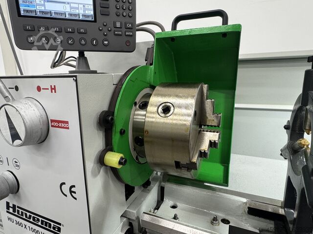 Lead/traction spindle lathe HUVEMA HU 360 x 1000 VAC DRO