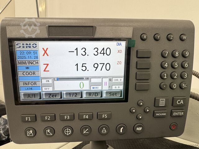 Lead/traction spindle lathe HUVEMA HU 360 x 1000 VAC DRO