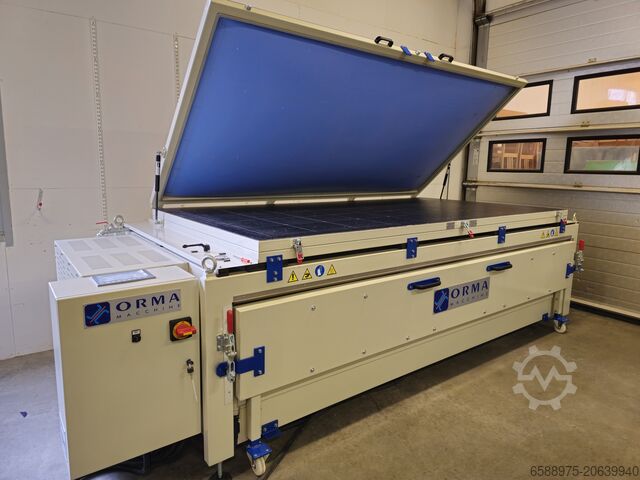 Vacuum pressing system and preheating ORMA DUPLEX 30/15