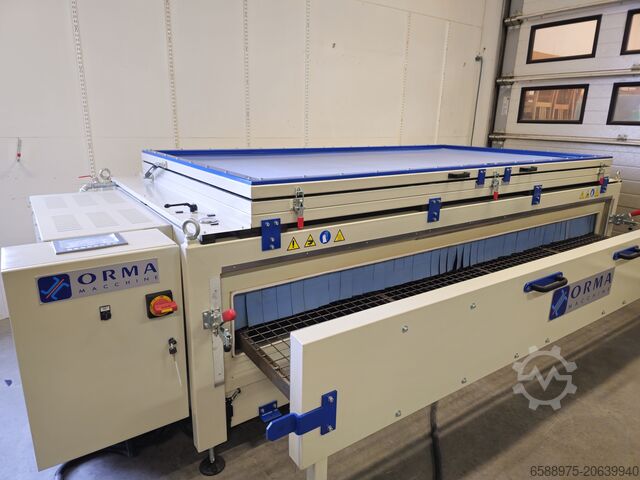 Vacuum pressing system and preheating ORMA DUPLEX 30/15