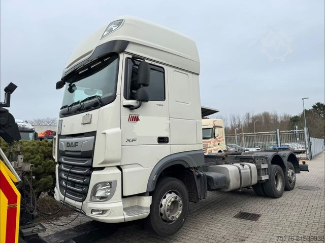 Swap body truck DAF DAF XF 480 6X2 SSC Retarder 2xTanks Lift