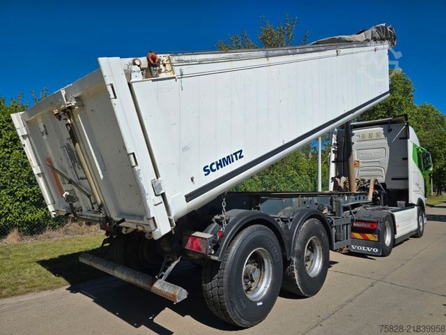 Tipper semitrailer SCHMITZ CARGOBULL SKI 22 / Blatt gefedert