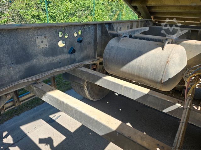 Tipper semitrailer SCHMITZ CARGOBULL SKI 22 / Blatt gefedert