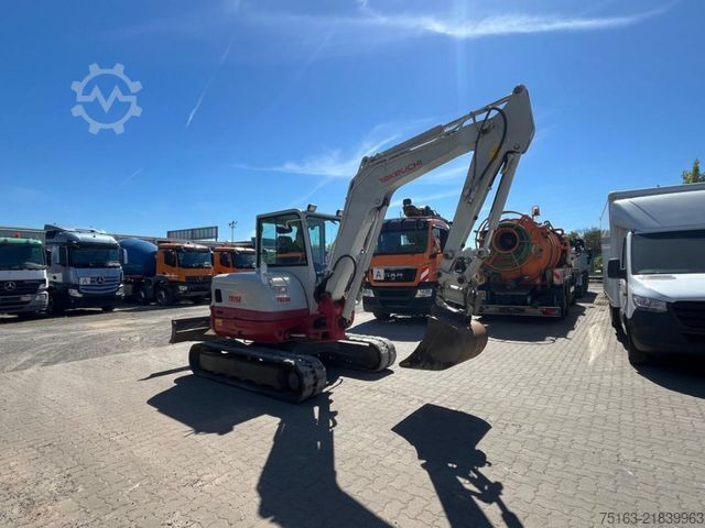 Mini excavator TAKEUCHI TB 260 Minibagger Powertilt+Löffel nur 1957h