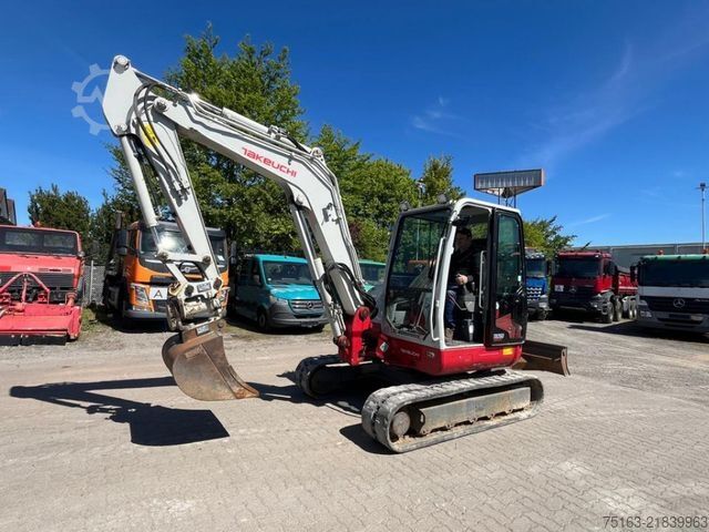 Mini excavator TAKEUCHI TB 260 Minibagger Powertilt+Löffel nur 1957h