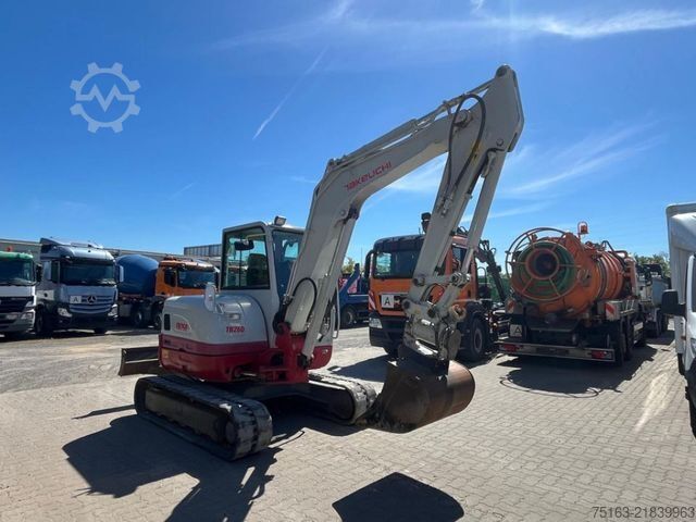 Mini excavator TAKEUCHI TB 260 Minibagger Powertilt+Löffel nur 1957h