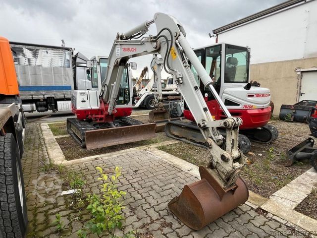 Mini excavator TAKEUCHI TB 250 Minibagger Powertilt+Löffel nur 1833h