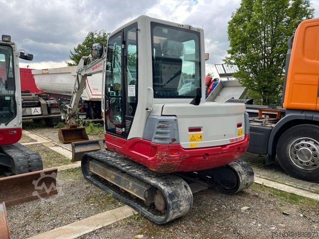 Mini excavator TAKEUCHI TB 250 Minibagger Powertilt+Löffel nur 1902h
