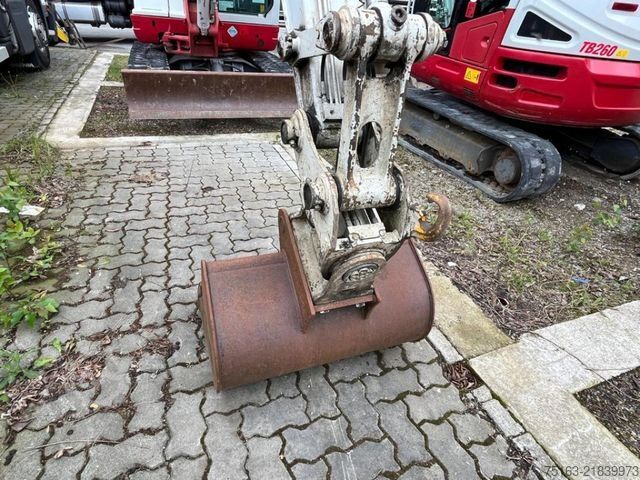Mini excavator TAKEUCHI TB 250 Minibagger Powertilt+Löffel nur 1902h