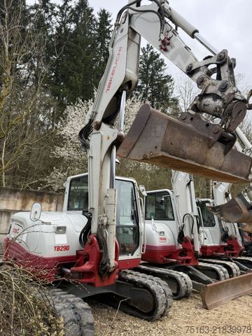 Mini excavator TAKEUCHI TB 290 Minibagger Powertilt+Löffel 4803h