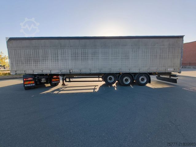 Open semitrailer with tarp SCHMITZ CARGOBULL SCS 24- Lift- Anti Vandalismus- Edscha- Portal