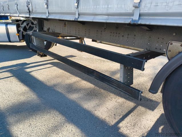 Open semitrailer with tarp SCHMITZ CARGOBULL SCS 24- Lift- Anti Vandalismus- Edscha- Portal