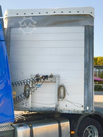 Open semitrailer with tarp SCHMITZ CARGOBULL SCS 24- Lift- Anti Vandalismus- Edscha- Portal