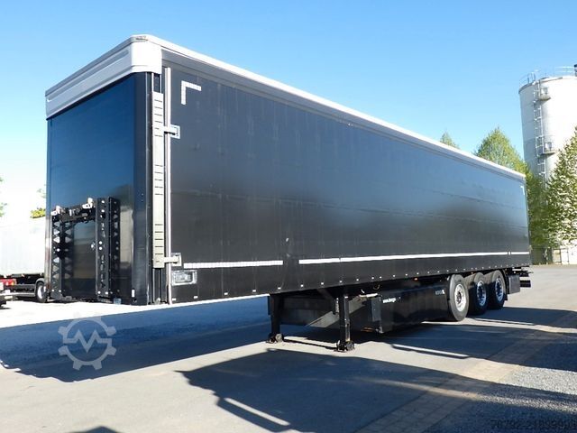 Open semitrailer KÖGEL SN 24 FastSlider/Lift/LASI Getränke/Edscha/ALCOA