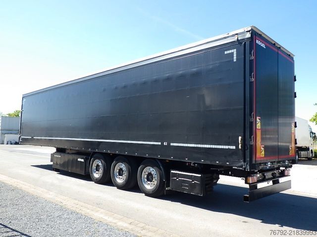 Open semitrailer KÖGEL SN 24 FastSlider/Lift/LASI Getränke/Edscha/ALCOA