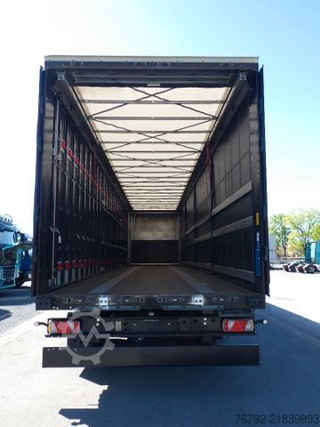 Open semitrailer KÖGEL SN 24 FastSlider/Lift/LASI Getränke/Edscha/ALCOA