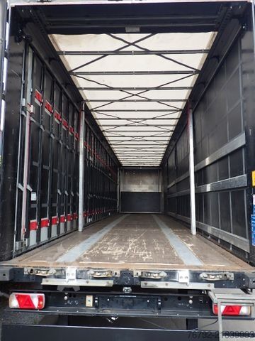 Open semitrailer KÖGEL SN 24 FastSlider/Lift/LASI Getränke/Edscha/ALCOA