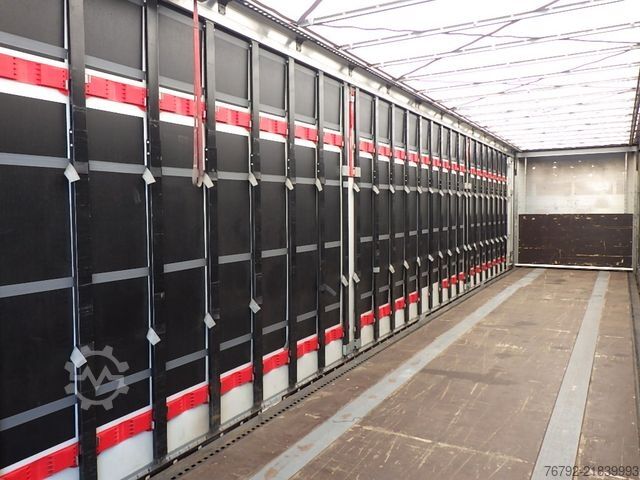 Open semitrailer KÖGEL SN 24 FastSlider/Lift/LASI Getränke/Edscha/ALCOA