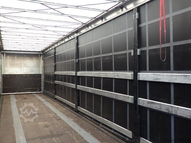 Open semitrailer KÖGEL SN 24 FastSlider/Lift/LASI Getränke/Edscha/ALCOA