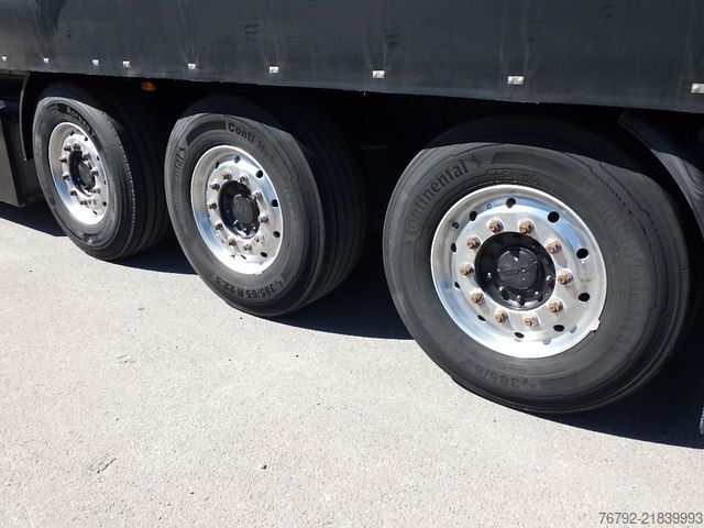 Open semitrailer KÖGEL SN 24 FastSlider/Lift/LASI Getränke/Edscha/ALCOA