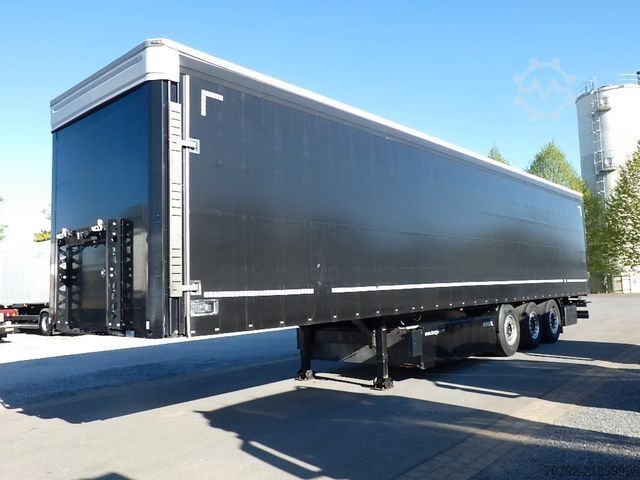 Open semitrailer with tarp KÖGEL SN 24 FastSlider/Lift/LASI Getränke/Edscha/ALCOA