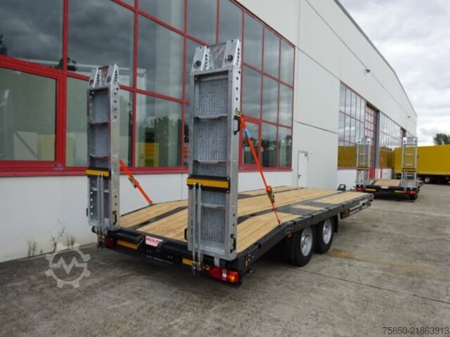 Low loader trailer Möslein TTT 11- 6,28P  Neuer Tandemtieflader