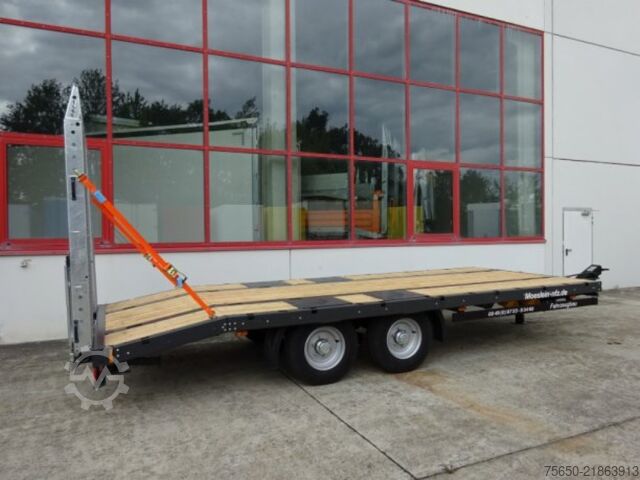 Low loader trailer Möslein TTT 11- 6,28P  Neuer Tandemtieflader
