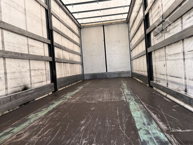 Open trailer with tarp Fliegl ZPS180 2 Achs Jumbo- Planen, Mega, durchladbar