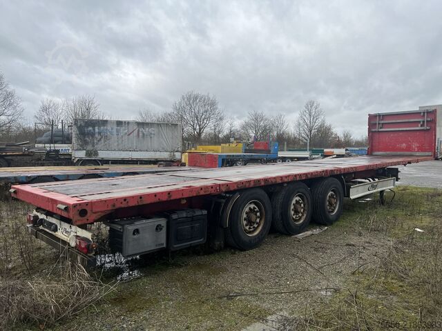 Open semitrailer Fliegl SDS350  3 Achs Sattelauflieger