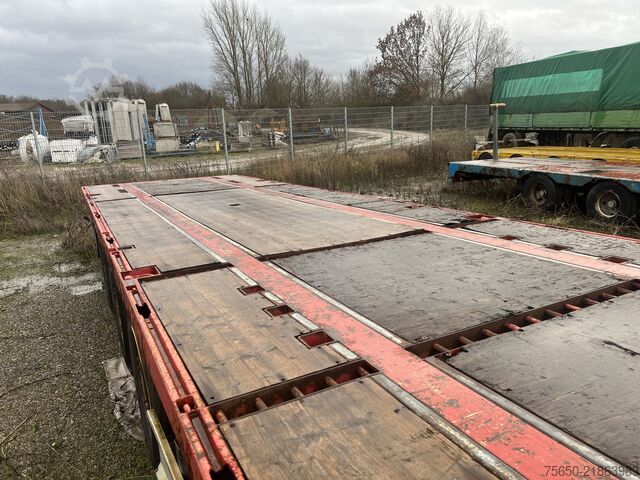 Open semitrailer Fliegl SDS350 3 Achs Sattelauflieger