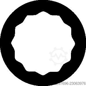 Ring spanner 2 A 85 AF - 1 piece Gedore 