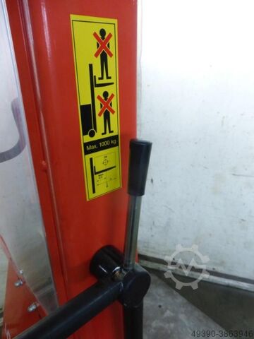 Hochhubwagen, Gehstapler, Hand ; Werkzeugheber, Deichselstapler, Werkzeugwagen, Werkzeugwechselwagen LOGITRANS LF 1001 / 1600