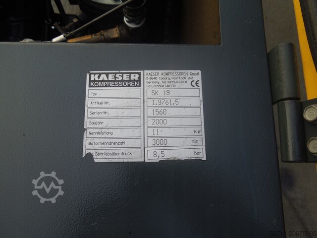 Schraubenkompressor Kaeser SK19