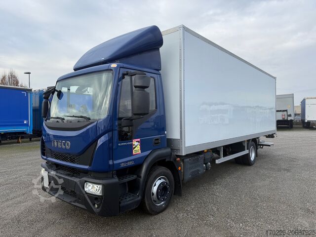 Closed van with tail lift IVECO EUROCARGO 120-220