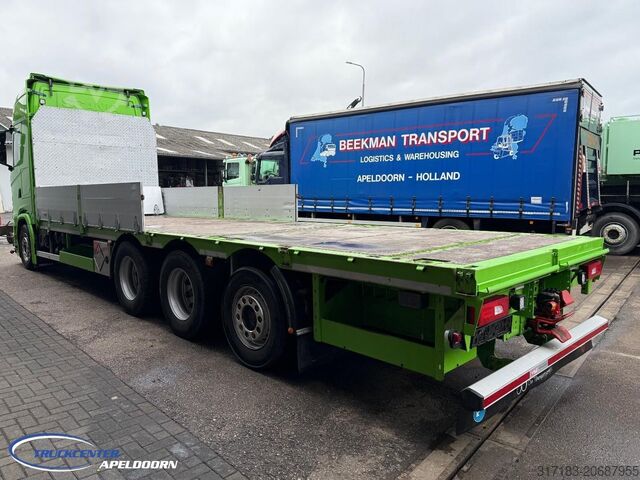 Car transporter Scania R730 V8 NGS 8x4, Retarder, Machinetransporter, ...
