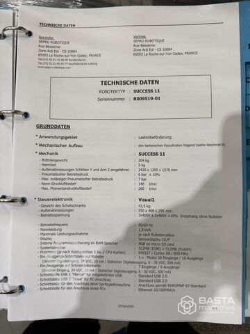 SEPRO Success 11C (2023) Linearer kartesischer Roboter, 1500mm SEPRO Success 11C